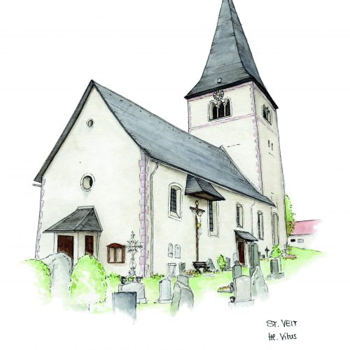 Kirche St. Veit/Gegend